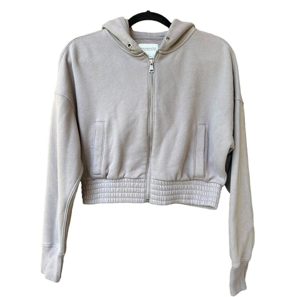 Abercrombie & Fitch XS Soft A&F Max Essentials‎ Crop Hoodie